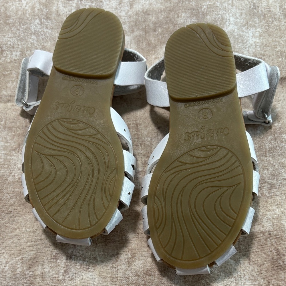 Cat & Jack White and Brown Kids' Sandals - Picture 2 of 2